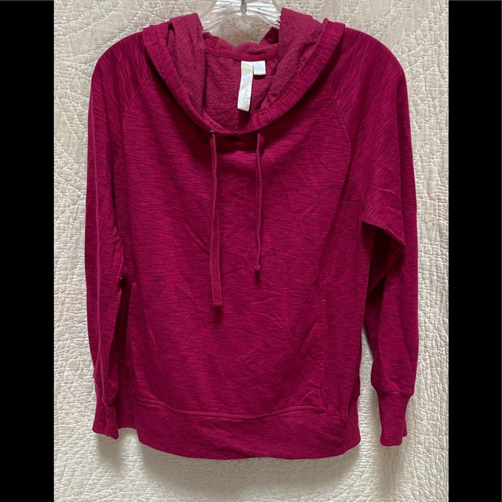 Green tea hoodie size medium